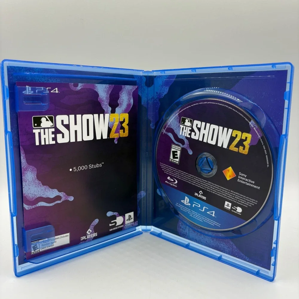 Sony MLB The Show 23 Video Game PS4 Excellent Jazz Chisholm Jr Cover